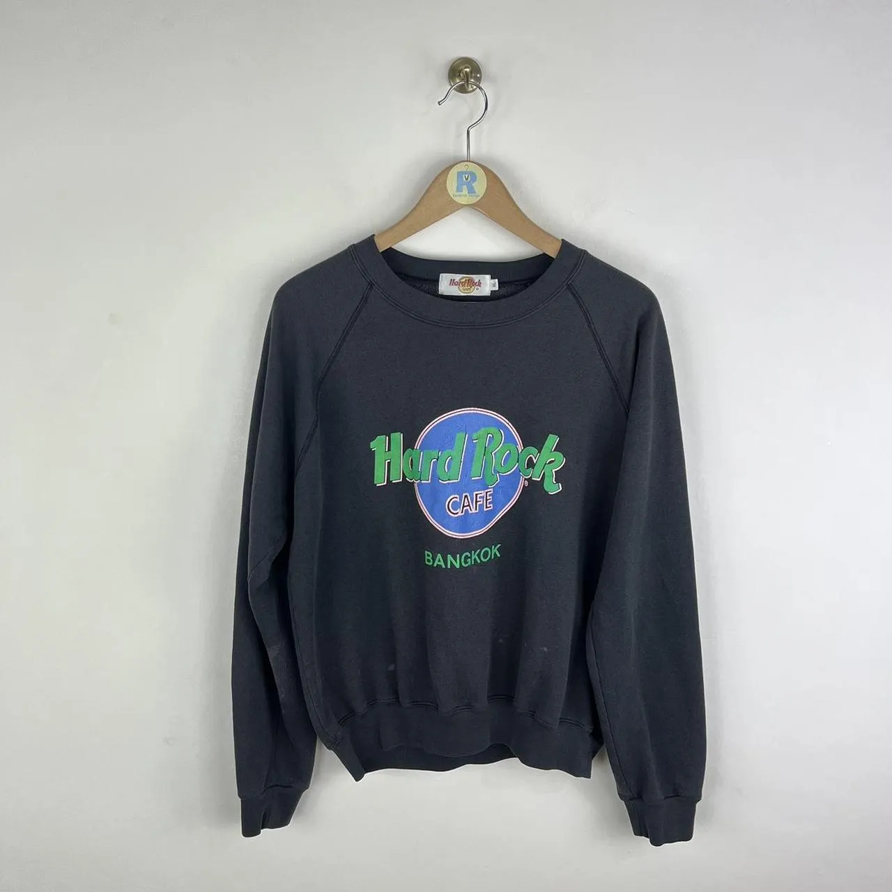 Vintage Hard Rock Cafe Bangkok Sweatshirt (Medium/Large Women's)