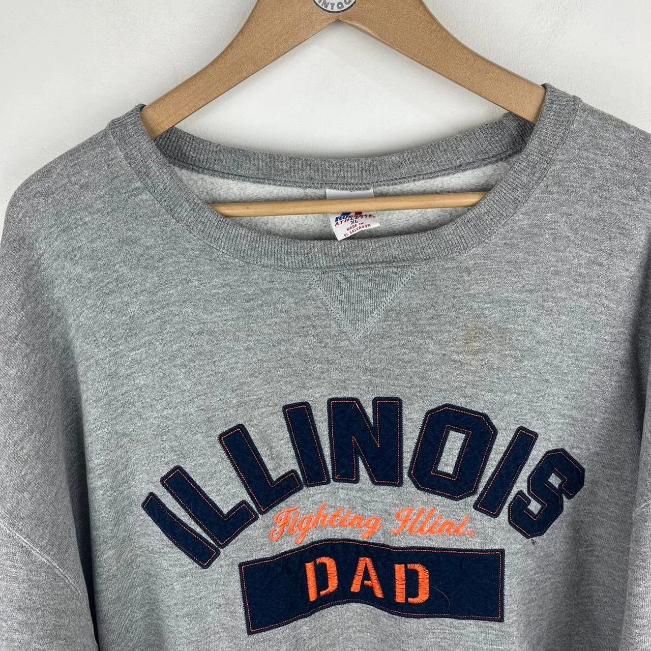 Vintage Illinois USA Sweatshirt (XL)