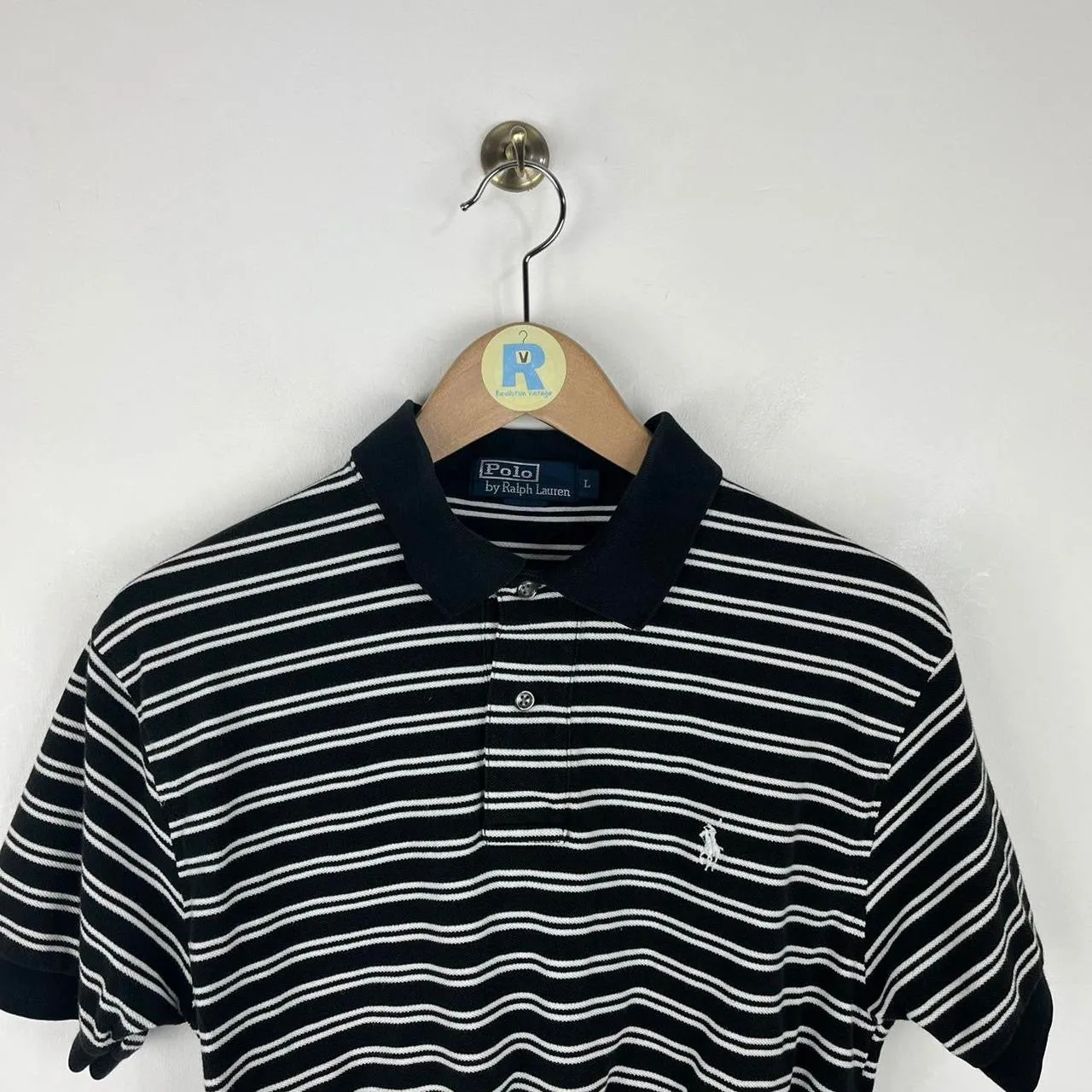 Vintage Ralph Lauren Reworked Polo Shirt (Women’s Medium)