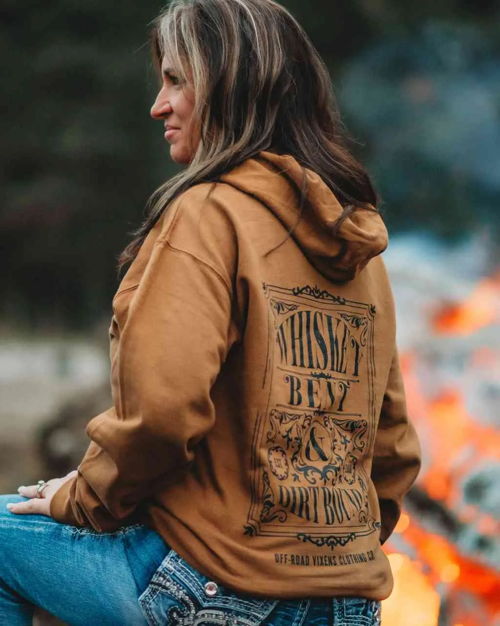 Whiskey Bent & Dirt Bound Unisex Pullover Hoodie