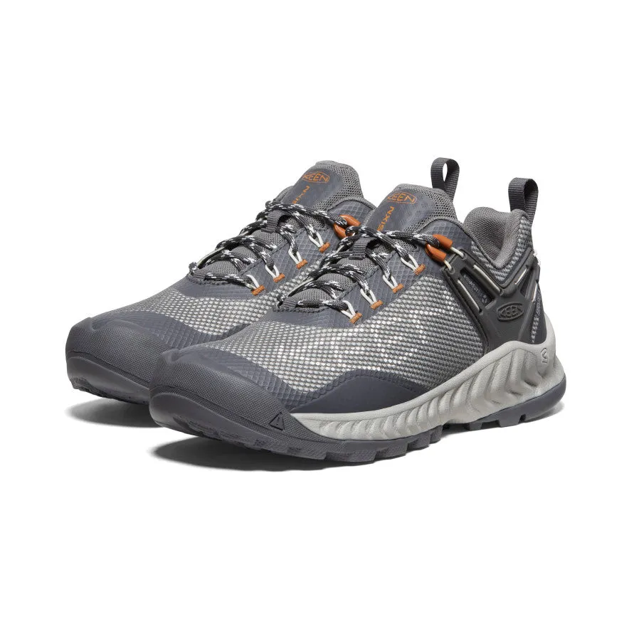 Women's NXIS EVO Waterproof Shoe  |  Steel Grey/Keen Maple